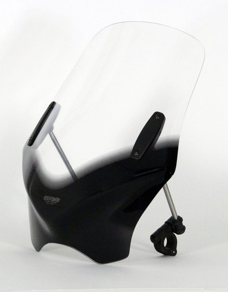 MRA.VFS.1 MRA V-Flow Screen Type "C" for Naked Bikes, smoke grey
