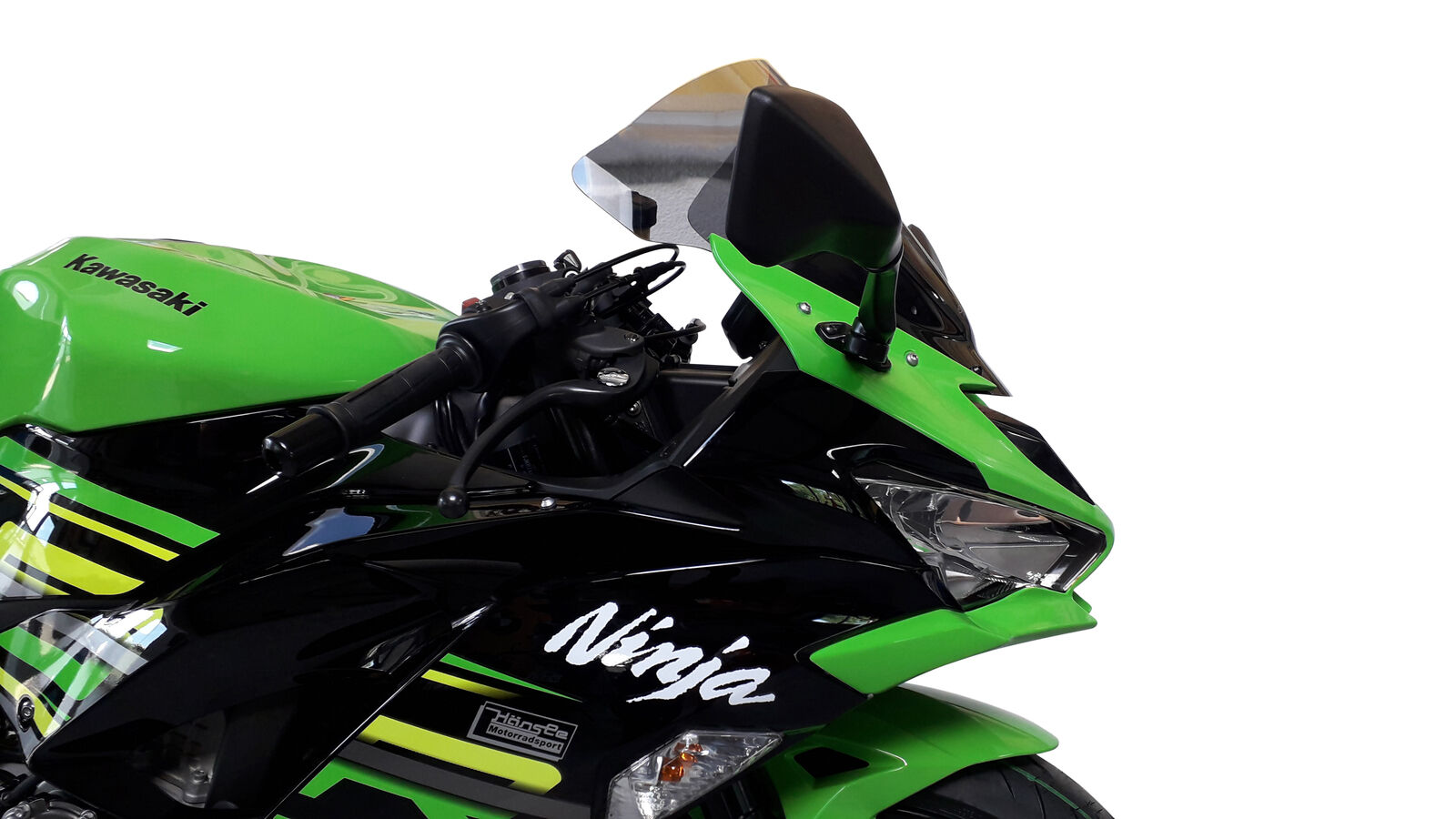 MRA.4025066166138 MRA NINJA ZX 6 R - Racing windscreen "R" 2019-, black