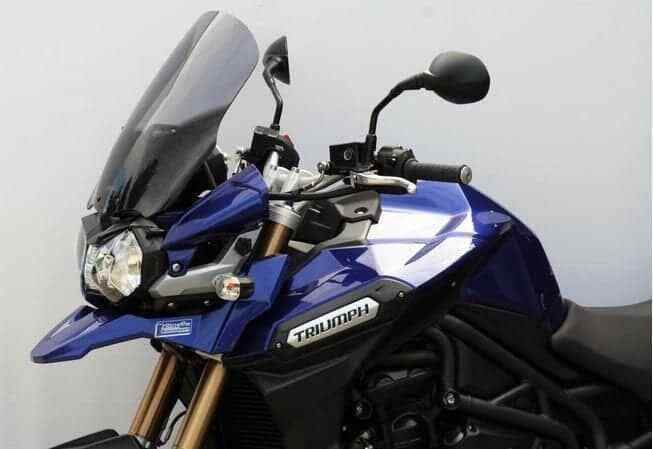 MRA.11.019.T.1 MRA TouringScreen Windshield for Triumph Explorer 1200, '12- smoke grey