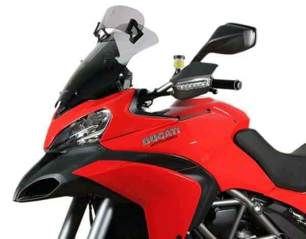 MRA.23.033.VT.1 MRA VarioTouringScreen Windshield for Ducati Multistrada 1200, '13- SMOKE GREY