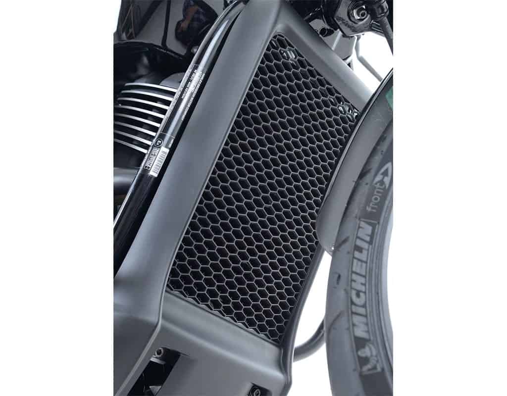 RG.RAD0198BK Radiator Guard BLACK - Harley-Davidson Street 500/750