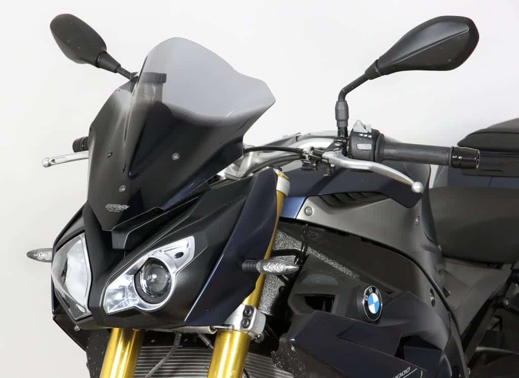 MRA.07.026.R.1 MRA RacingScreen Windscreen for BMW S1000R '14- | Smoke Grey
