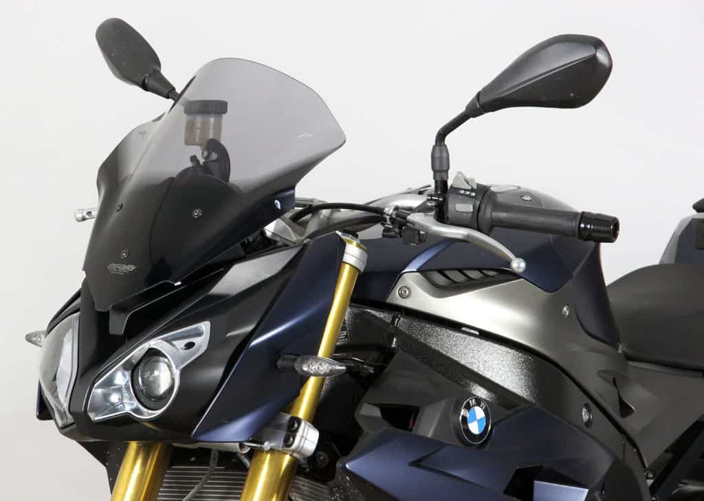 MRA.07.026.T.1 MRA TouringScreen Windscreen for BMW S1000R '14- | Smoke Grey